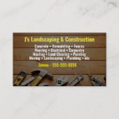 ランドスケープおよび建築名刺 名刺 (正面)