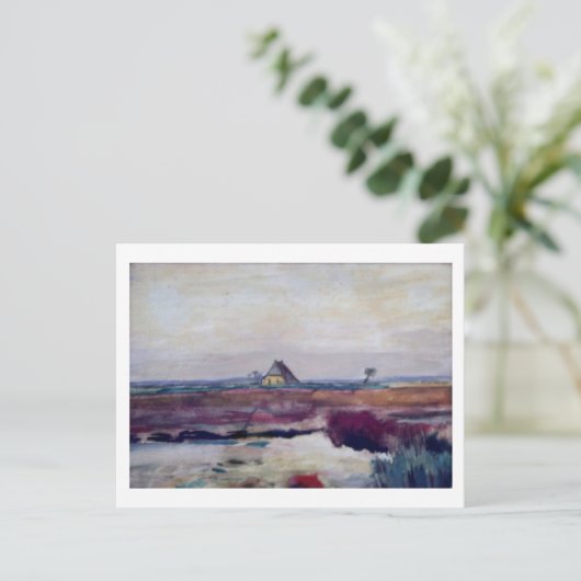 ランドスケープとファーム，ヴァンゴッホファインアート ポストカード (スタンド正面)