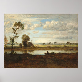 ランドスケープとボアマンテオドアルーソーファインアート ポスター