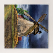 ランドスケープと天気のオランダパズル ジグソーパズル (横)