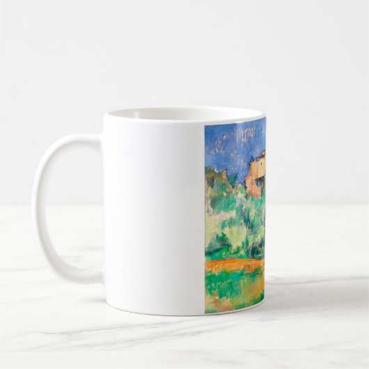 ランドスケープと家，セザンヌ コーヒーマグカップ (左)
