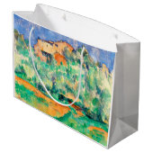 ランドスケープと家，セザンヌ ラージペーパーバッグ (裏面アングル)