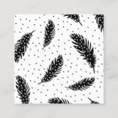 ランドスケープと芸術的紙創造。昇格 コーリングカード (裏面)