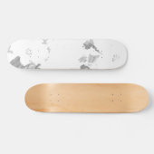 ランドスケープと芸術的紙創造。昇格 スケートボード (横)