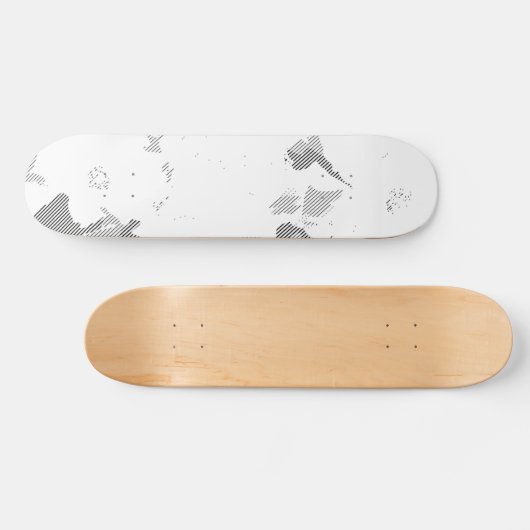 ランドスケープと芸術的紙創造。昇格 スケートボード (横)