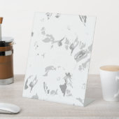 ランドスケープと芸術的紙創造。昇格 台座サイン (インサイチュ)