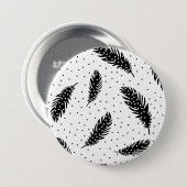 ランドスケープと芸術的紙創造。昇格 缶バッジ (正面&裏面)