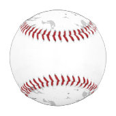 ランドスケープと芸術的紙創造。昇格 野球ボール (裏面)