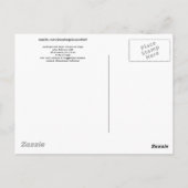 ランドスケープと雪、ヴァンゴッホファインアート ポストカード (裏面)