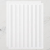 ランドスケープのオリエンテーション音楽の原稿スタッフ紙 レターヘッド (正面/裏面)