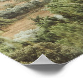 ランドスケープのトスカーナのソフトカラー ポスター (角)