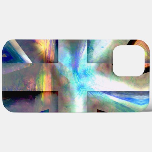 ランドスケープの切り抜きをフレームスローpに変換 Case-Mate iPhoneケース (裏面 (横))