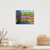 ランドスケープアットシャポンバルカミーユピサロ1880 ポスター (キッチン)