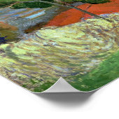 ランドスケープアットポンエイベン， 1888 ポスター (角)