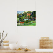 ランドスケープアットポンエイベン， 1888 ポスター (キッチン)