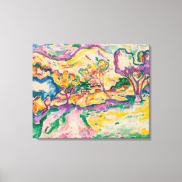 ランドスケープアットラシオタ | Georges Braque | キャンバスプリント