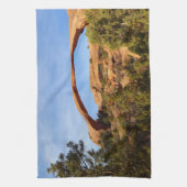 ランドスケープアーチアットアーチズナショナルパーク キッチンタオル (縦)