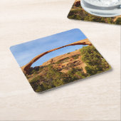 ランドスケープアーチアットアーチズナショナルパーク スクエアペーパーコースター (アングル)