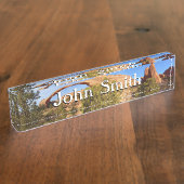 ランドスケープアーチアットアーチズナショナルパーク デスクネームプレート (側面)