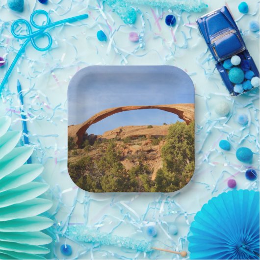 ランドスケープアーチアットアーチズナショナルパーク ペーパープレート (パーティー)