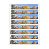 ランドスケープアーチアットアーチズナショナルパーク ラップアラウンドラベル (シート)