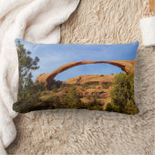 ランドスケープアーチアットアーチズナショナルパーク ランバークッション (ブランケット)