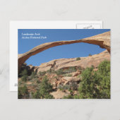 ランドスケープアーチ国立公園 ポストカード (正面/裏面)