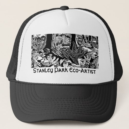 ランドスケープアートハッツスタンレーパークエコアートキャップス キャップ (正面)