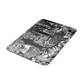 ランドスケープアートバスマットB & WフォレストバスルームDecor バスマット (アングル)