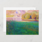 ランドスケープアート自然by Carl Moll ポストカード (正面/裏面)