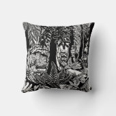 ランドスケープアート装飾用クッションカナダLanscape Gives クッション (裏面)