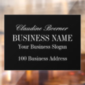 ランドスケープウィンドウデカールクリングズビジネスホーム ウィンドウサイン (シート2)