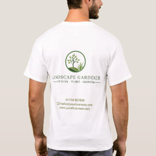 ランドスケープガーデナー|プロフェッショナルガーデニング Tシャツ