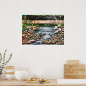 ランドスケープザブルックオリジナルハ絵を描ンド ポスター (キッチン)