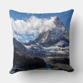 ランドスケープスイスマターホルンマウンテン クッション (裏面)