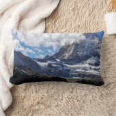 ランドスケープスイスマターホルンマウンテン ランバークッション (ブランケット)