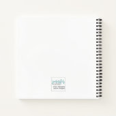 ランドスケープツリー水彩画 ノートブック (裏面)