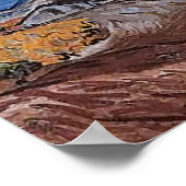 ランドスケープニアサンレミーヴァンゴッホファインアート ポスター (角)