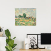 ランドスケープニアパリスポールセザンヌファインアート ポスター (ホームオフィス)