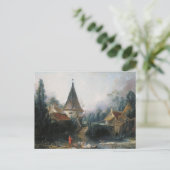 ランドスケープニアボーヴァイスバイフランソワブーシャーポストカ ポストカード (スタンド正面)