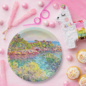 ランドスケープニアモンテカルロ(by Claude Monet) ペーパープレート (パーティー)