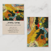 ランドスケープハウスアンドフローマンヴィンセントヴァンゴッホ 名刺 (正面/裏面)