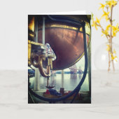 ランドスケープハーバーライトタワーノースクイーンズフェリー カード (黄色い花)