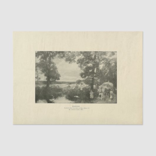 ランドスケープハーベストツリーズエフェメラデクページ 薄葉紙 (正面)