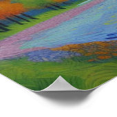 ランドスケープバンゴッホスタイル ポスター (角)