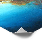 ランドスケープファインアートリバーアートプリント ポスター (角)