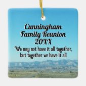 ランドスケープフォトファミリー懇親会引用文 セラミックオーナメント (正面)