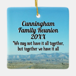 ランドスケープフォトファミリー懇親会引用文 セラミックオーナメント