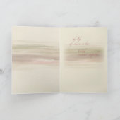 ランドスケープフラワー悔やみや弔慰 カード (内部)