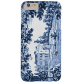 ランドスケープブルービクトリアンホーム Case-Mate iPhoneケース (裏面)